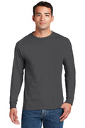 Hanes® Beefy-T® -  100% Cotton Long Sleeve T-Shirt.  5186