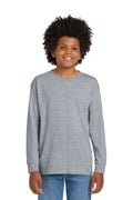 Gildan® Youth Heavy Cotton™ 100% Cotton Long Sleeve T-Shirt. 5400B