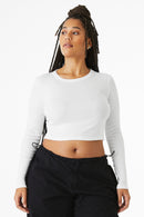 BELLA+CANVAS® Women's Micro Rib Long Sleeve Baby Tee BC1501