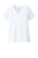 BELLA+CANVAS® Women's Relaxed Heather CVC V-Neck Tee BC6405CVC