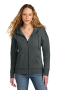 District ® Women's Perfect Weight ® Fleece Drop Shoulder Full-Zip Hoodie DT1104
