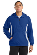 Sport-Tek® Colorblock Raglan Anorak. JST63
