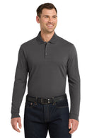 Port Authority® EZCotton® Long Sleeve Polo. K8000LS
