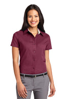 Port Authority® Women's Short Sleeve Easy Care  Shirt.  L508