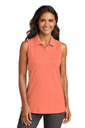 Port Authority® Women's Dry Zone® UV Micro-Mesh Sleeveless Polo LK110SV