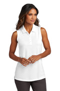 Port Authority® Women's Dry Zone® UV Micro-Mesh Sleeveless Polo LK110SV