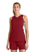 Sport-Tek® Women's Club Sleeveless V-Neck LST441