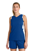 Sport-Tek® Women's Club Sleeveless V-Neck LST441