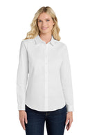 Port Authority® Women's Long Sleeve SuperPro React™Twill Shirt. LW808