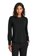 Mercer+Mettle® Women's Stretch Jersey Long Sleeve Blouson Top MM1019
