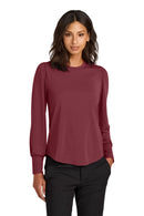 Mercer+Mettle® Women's Stretch Jersey Long Sleeve Blouson Top MM1019
