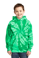 Port & Co™ Youth Tie-Dye Pullover Hooded Sweatshirt. PC146Y