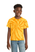Port & Co™ Youth Tie-Dye Tee. PC147Y