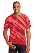 Port & Co™ Tiger Stripe Tie-Dye Tee. PC148