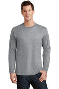 Port & Co™ Long Sleeve Fan Favorite Tee. PC450LS