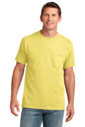 Port & Co™ Core Cotton Pocket Tee. PC54P