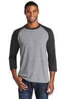 Port & Co™ Core Blend 3/4-Sleeve Raglan Tee. PC55RS