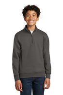 Port & Co™ Youth Core Fleece 1/4-Zip Pullover Sweatshirt PC78YQ