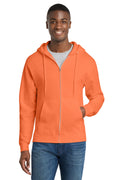 Port & Co™ Core Fleece Full-Zip Hooded Sweatshirt. PC78ZH