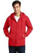 Port & Co™ Fan Favorite Fleece Full-Zip Hooded Sweatshirt. PC850ZH