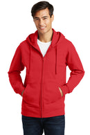 Port & Co™ Fan Favorite Fleece Full-Zip Hooded Sweatshirt. PC850ZH