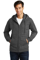 Port & Co™ Fan Favorite Fleece Full-Zip Hooded Sweatshirt. PC850ZH