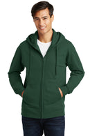 Port & Co™ Fan Favorite Fleece Full-Zip Hooded Sweatshirt. PC850ZH