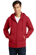 Port & Co™ Fan Favorite Fleece Full-Zip Hooded Sweatshirt. PC850ZH