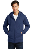 Port & Co™ Fan Favorite Fleece Full-Zip Hooded Sweatshirt. PC850ZH
