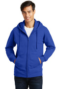 Port & Co™ Fan Favorite Fleece Full-Zip Hooded Sweatshirt. PC850ZH