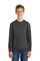 Port & Co™ Youth Core Fleece Crewneck Sweatshirt.  PC90Y