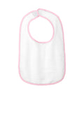 Rabbit Skins™ Infant Contrast Trim Terry Bib. RS1003