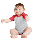 DISCONTINUED Rabbit Skins™ Infant Baseball Fine Jersey Bodysuit. RS4430