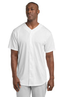 Sport-Tek® PosiCharge® Tough Mesh Full-Button Jersey. ST220