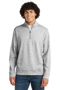 Sport-Tek® PosiCharge® Electric Heather Fleece 1/4-Zip Pullover. ST226