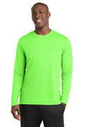 Sport-Tek® PosiCharge® RacerMesh® Long Sleeve Tee. ST340LS
