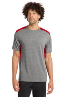 Sport-Tek ® PosiCharge ® Tri-Blend Wicking Draft Tee. ST410