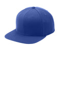 Sport-Tek® YP Classics® Flat Bill Snapback Cap. STC19