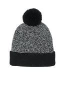 Sport-Tek® Halftime Heather Pom Beanie STC68