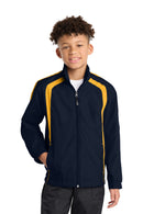 Sport-Tek® Youth Colorblock Raglan Jacket. YST60