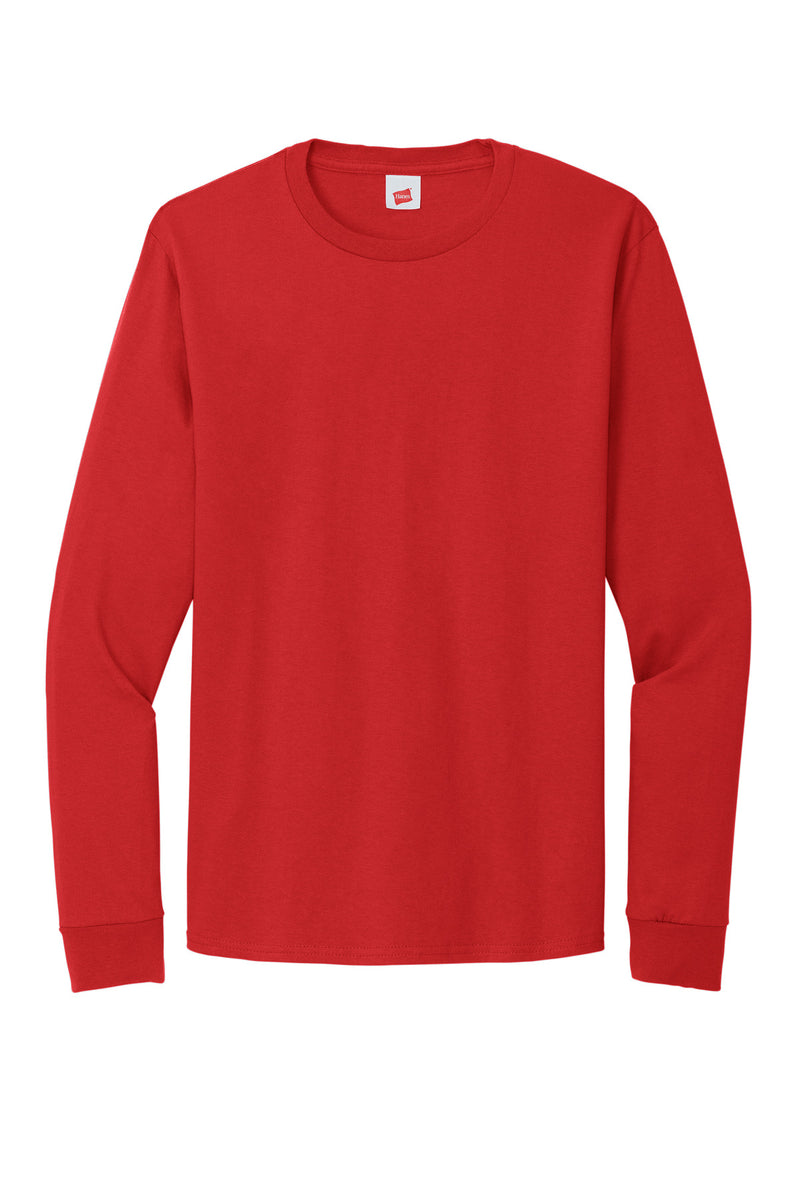 Hanes® Essential-T 100% Cotton Long Sleeve T-Shirt 5286