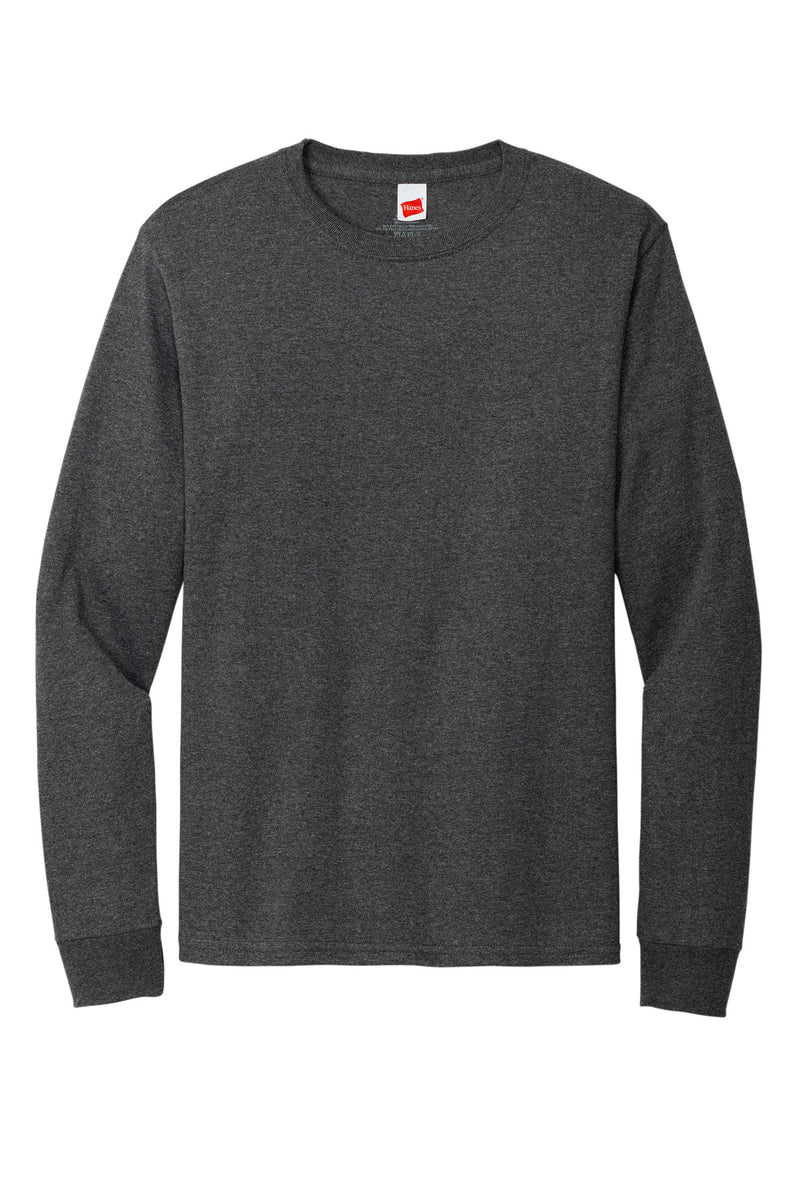 Hanes® Essential-T 100% Cotton Long Sleeve T-Shirt 5286