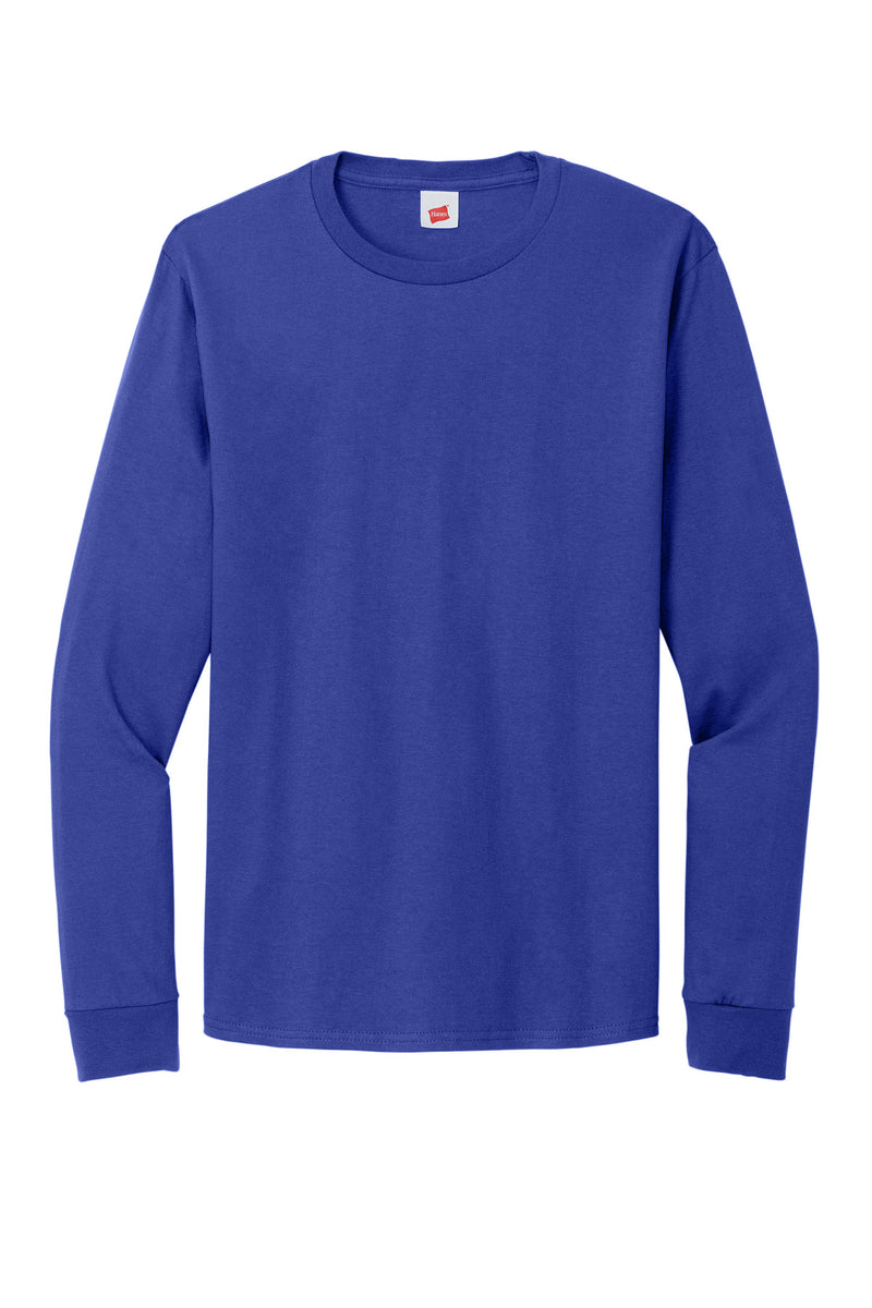 Hanes® Essential-T 100% Cotton Long Sleeve T-Shirt 5286