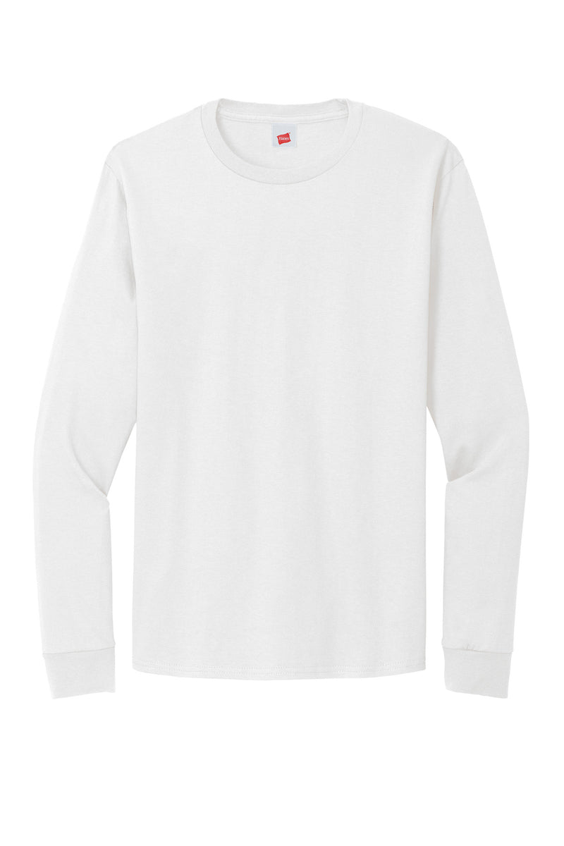 Hanes® Essential-T 100% Cotton Long Sleeve T-Shirt 5286