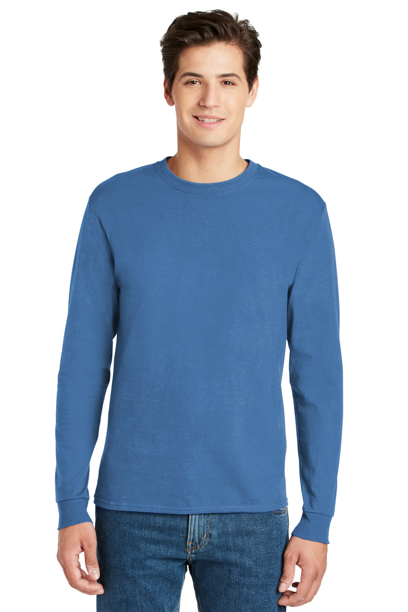 Hanes® - Authentic 100% Cotton Long Sleeve T-Shirt.  5586