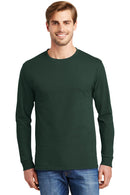 Hanes® - Authentic 100% Cotton Long Sleeve T-Shirt.  5586