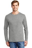 Hanes® - Authentic 100% Cotton Long Sleeve T-Shirt.  5586