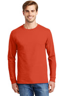Hanes® - Authentic 100% Cotton Long Sleeve T-Shirt.  5586