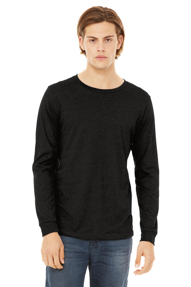 BELLA+CANVAS® Unisex Heather CVC Long Sleeve Tee BC3501CVC
