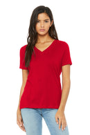 BELLA+CANVAS ® Women's Relaxed Jersey Short Sleeve V-Neck Tee. BC6405